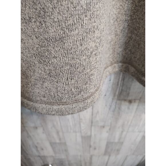 G. H. Bass & Co. Man Gray Pullover Sweater Size XLarge long sleeves Button up - Picture 7 of 10